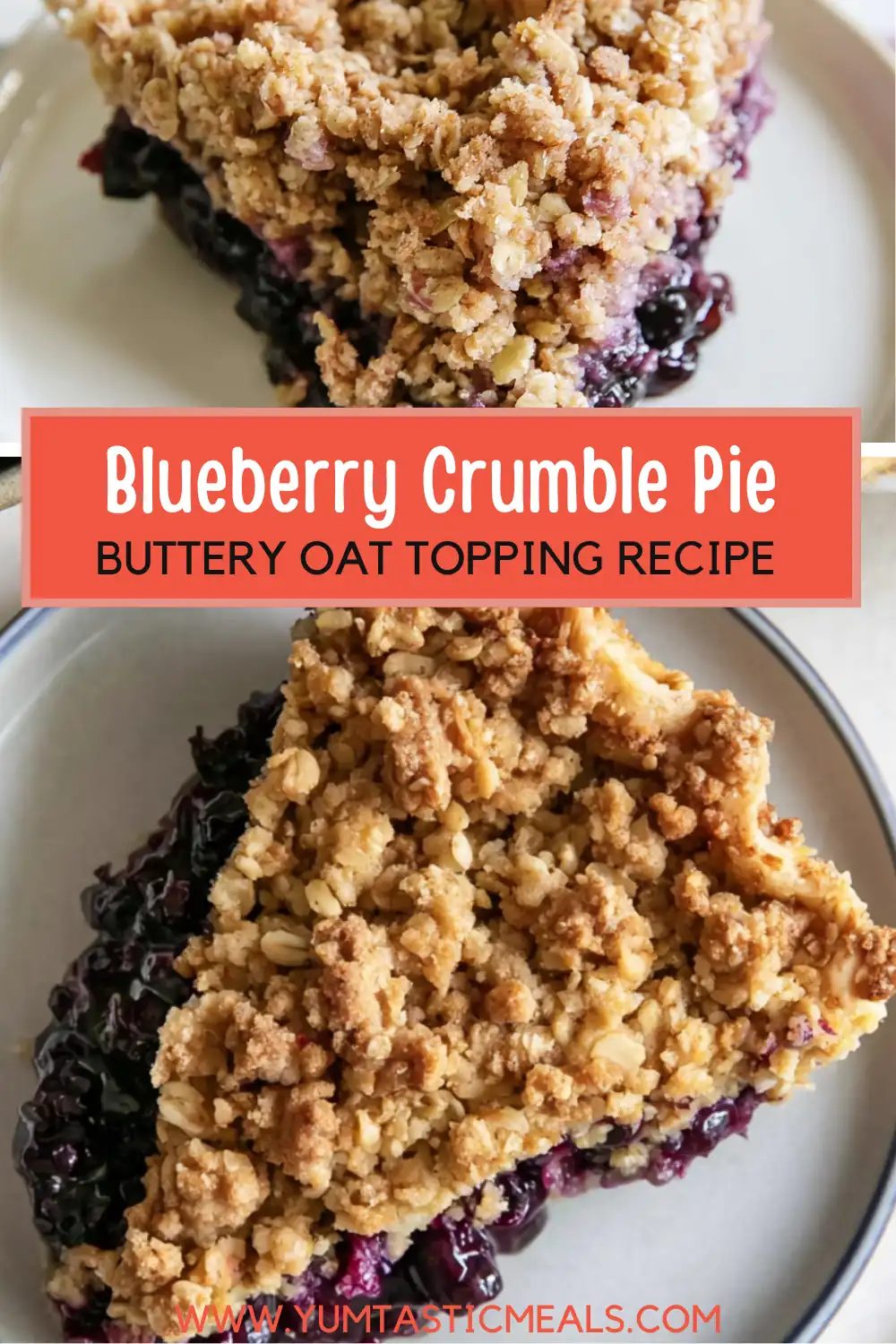 Blueberry Crumble Pie