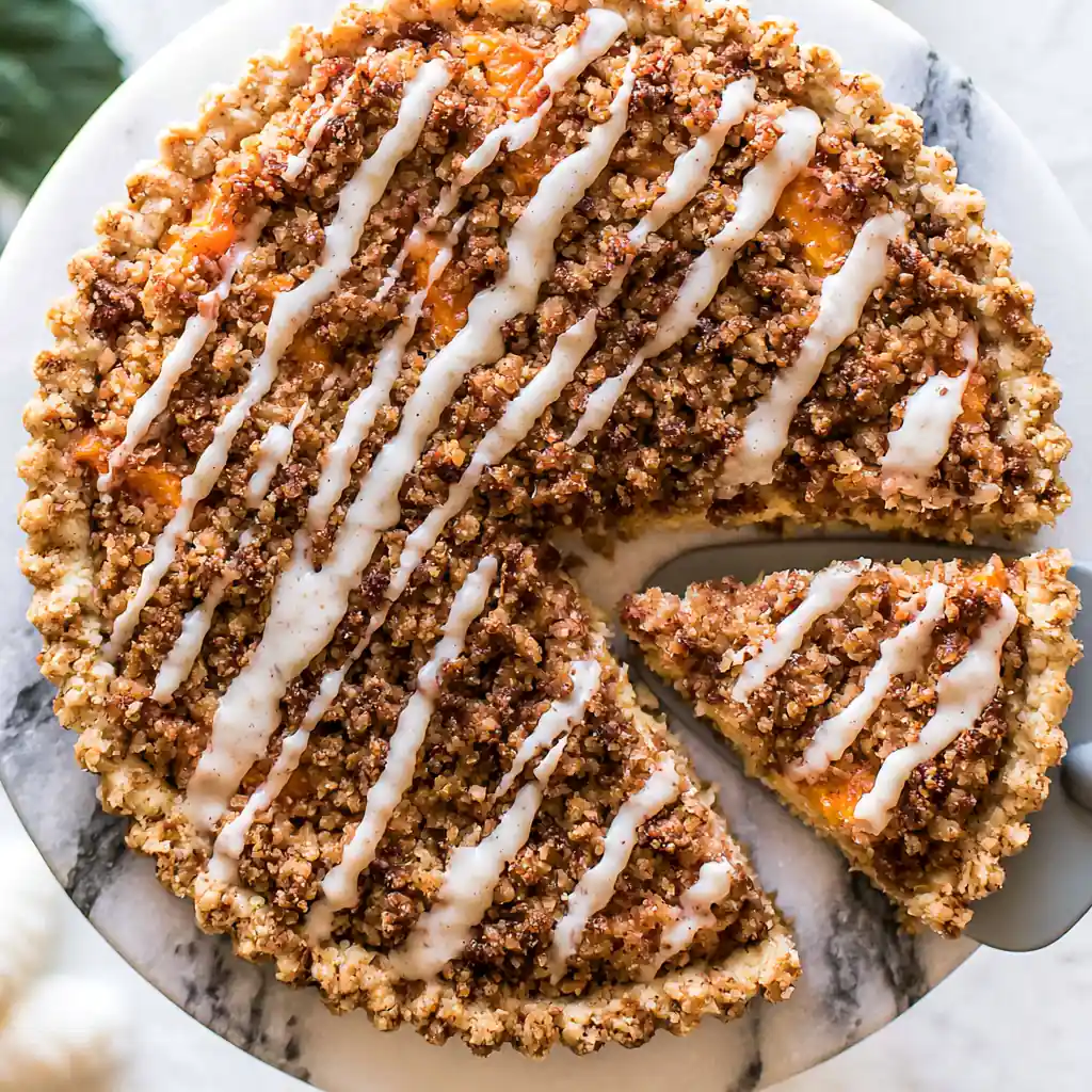 Brown Butter Peach Tart