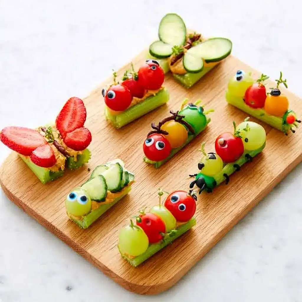 Bug Theme Healthy Snacks