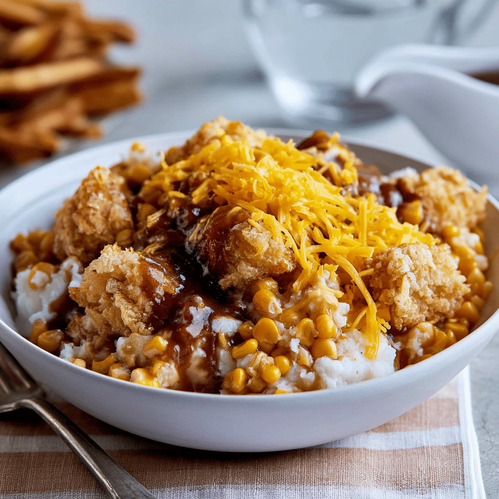 Copycat KFC Bowls: Easy 5-Ingredient Dinner at Home 4 Copycat KFC Bowls