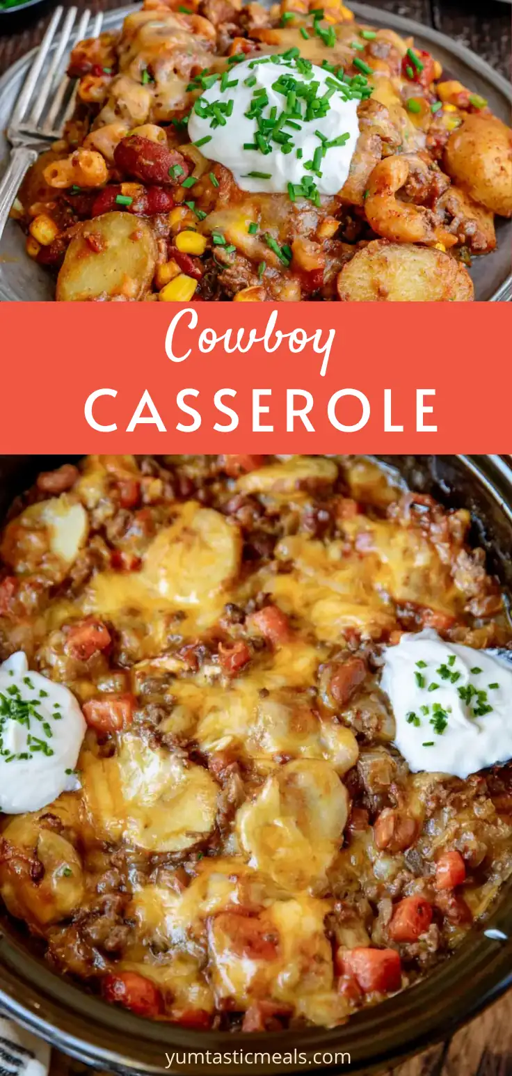 Cowboy Casserole: A Hearty Crock Pot Dinner 6 Cowboy Casserole