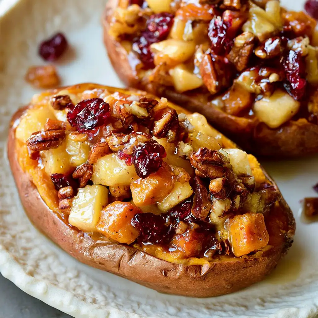 Cranberry Apple Twice-Baked Sweet Potatoes 5 Cranberry Apple Twice-Baked Sweet Potatoes