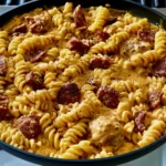 Creamy Cajun Sausage Pasta