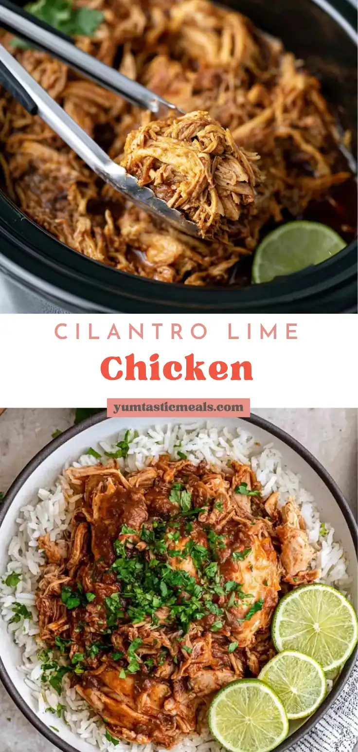 Crock Pot Cilantro Lime Chicken