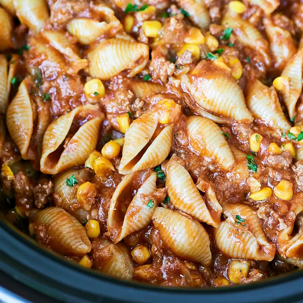 Crock Pot Taco Pasta