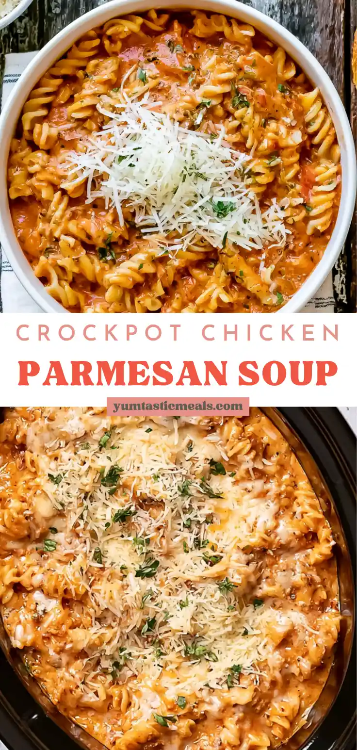 Crockpot Chicken Parmesan Soup: A Cozy, Creamy Dinner 6 Crockpot Chicken Parmesan Soup
