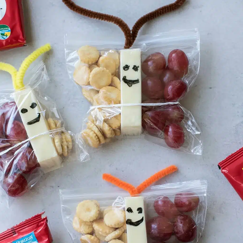 DIY Butterfly Snack Bags