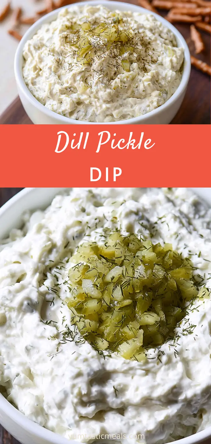 Dill Pickle Dip: The Best 10-Minute Party Appetizer 6 Dill Pickle Dip