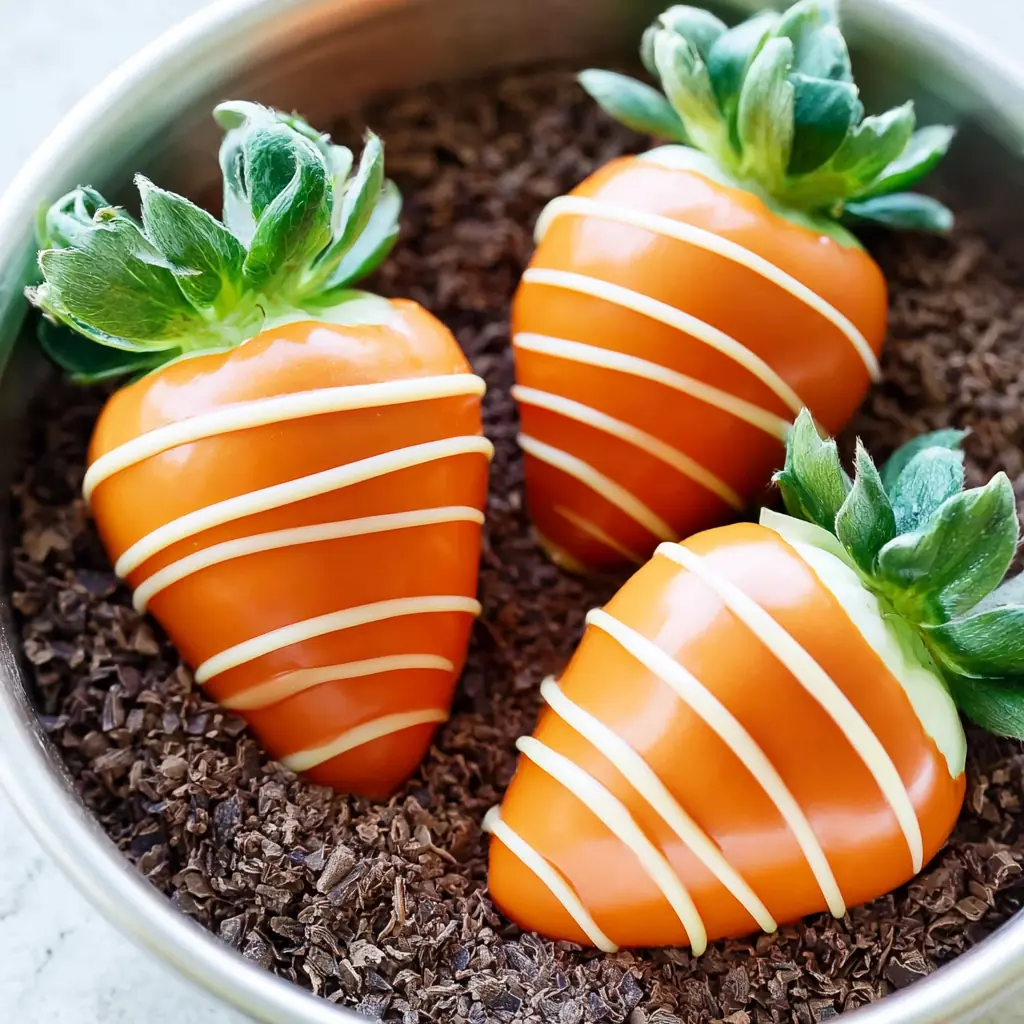 Easter Carrot Strawberries