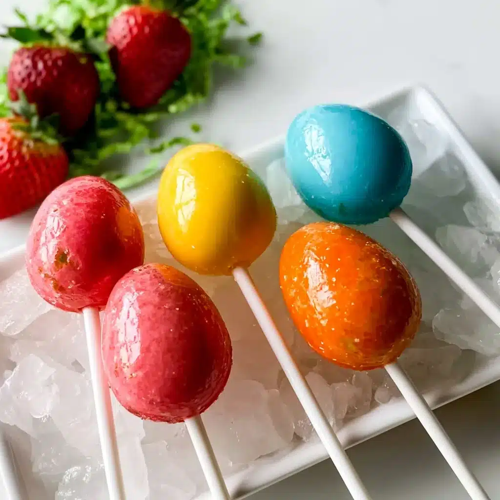 Easter Egg Popsicles