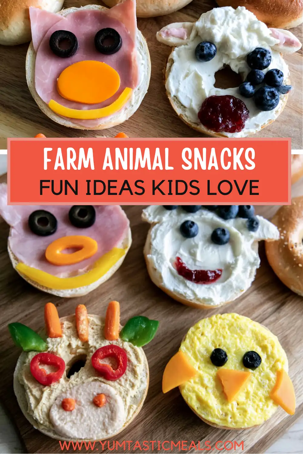 Farm Animal Snacks Kids Can Make and Eat 6 Farm Animal Snacks