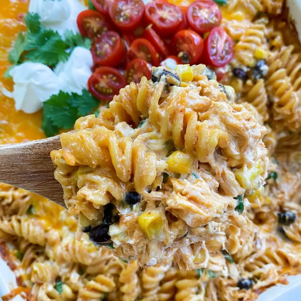 Fiesta Chicken Casserole: Easy Cheesy One-Dish Dinner 5 Fiesta Chicken Casserole
