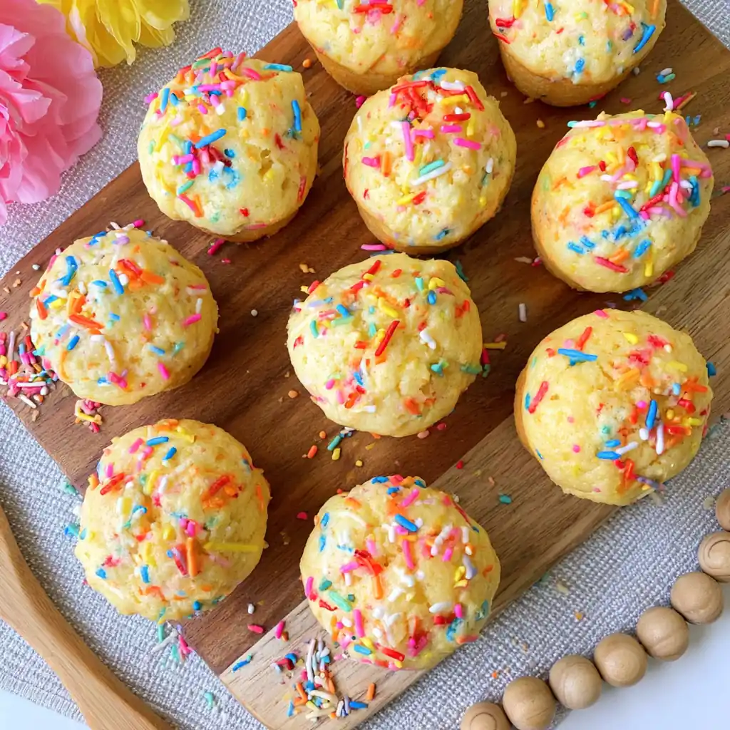 Funfetti Yogurt Muffins