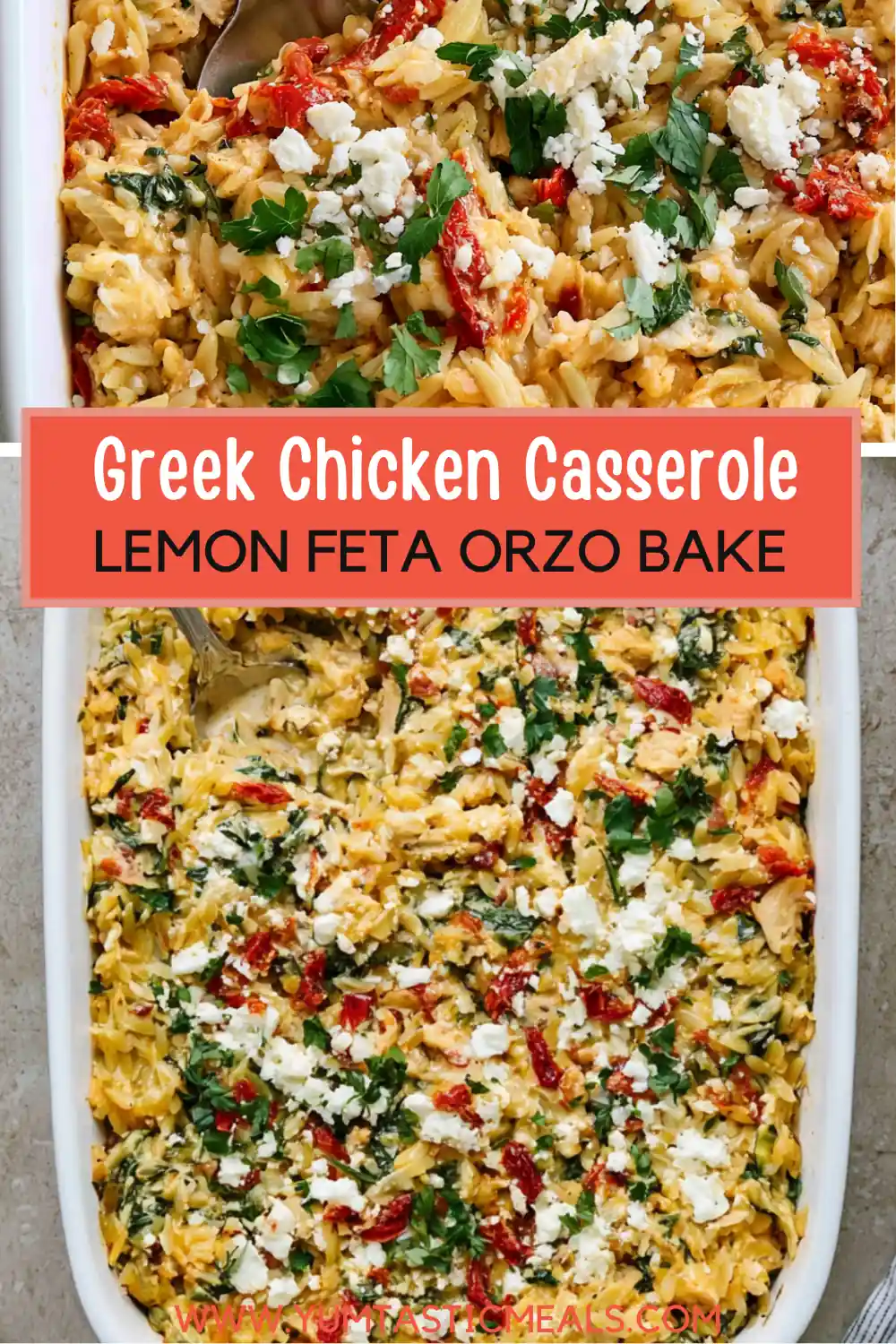 Greek Chicken Casserole: An Easy One-Pan Family Dinner 6 Greek Chicken Casserole