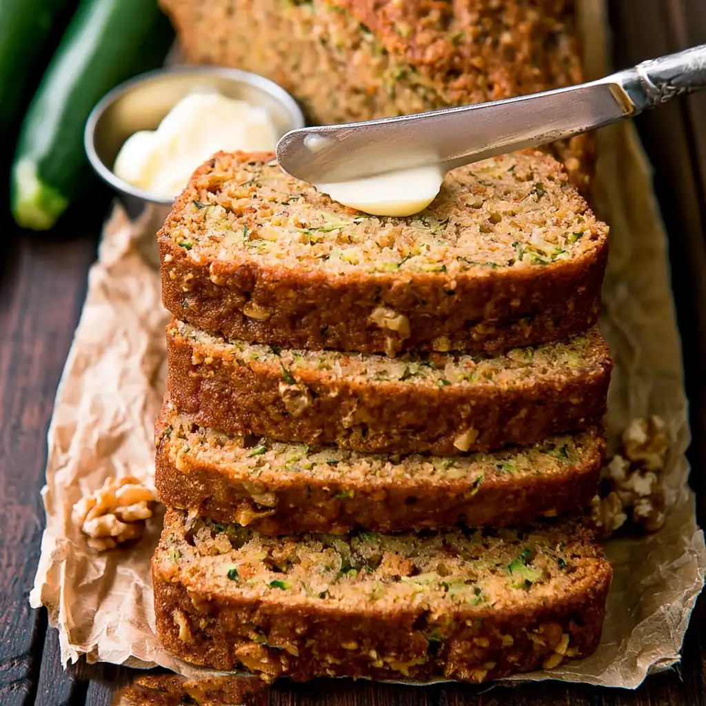 Greek Yogurt Zucchini Bread