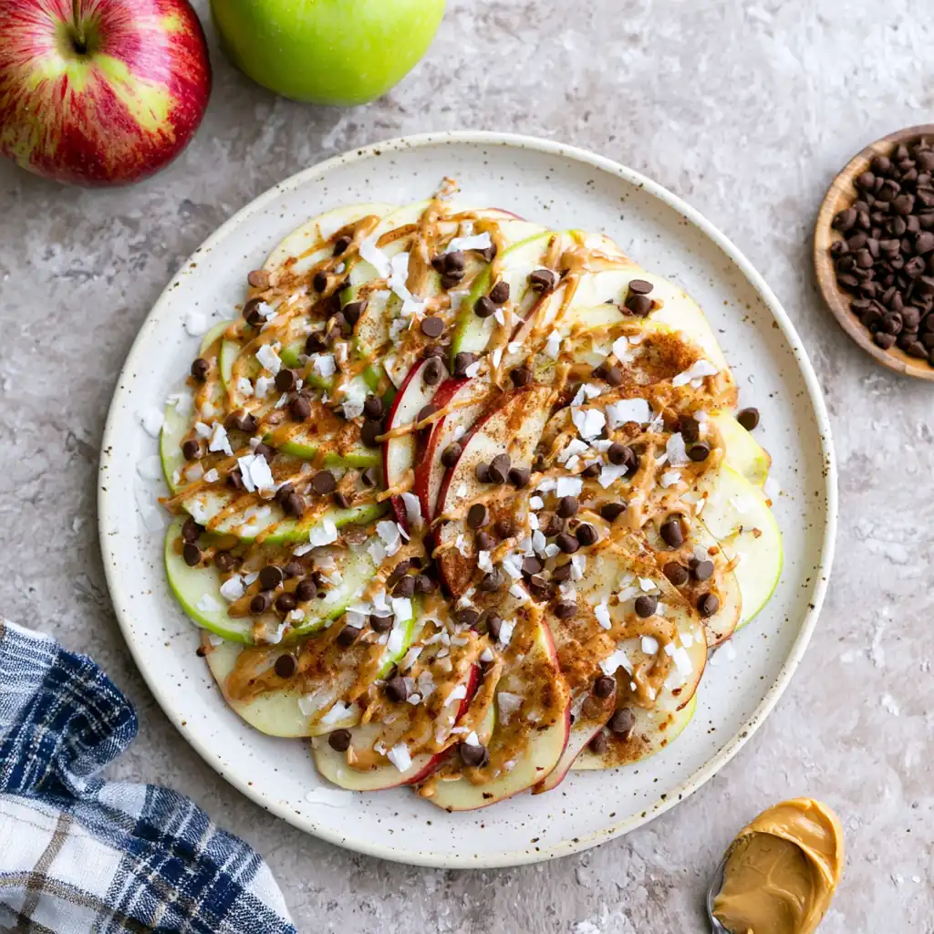 Healthy Apple Nachos