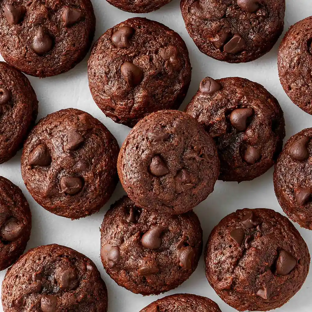 Healthy Chocolate Mini Muffins