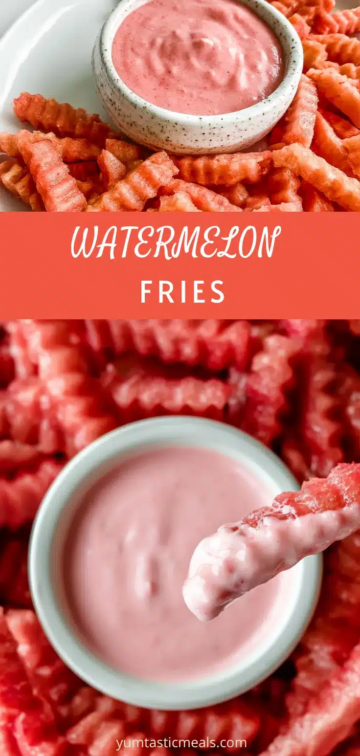 Healthy Watermelon Fries