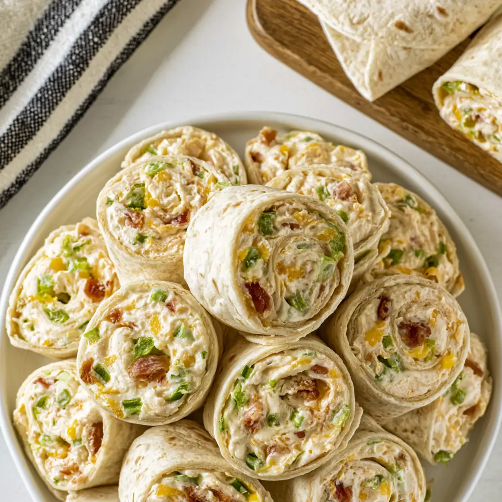 Jalapeno Popper Pinwheels