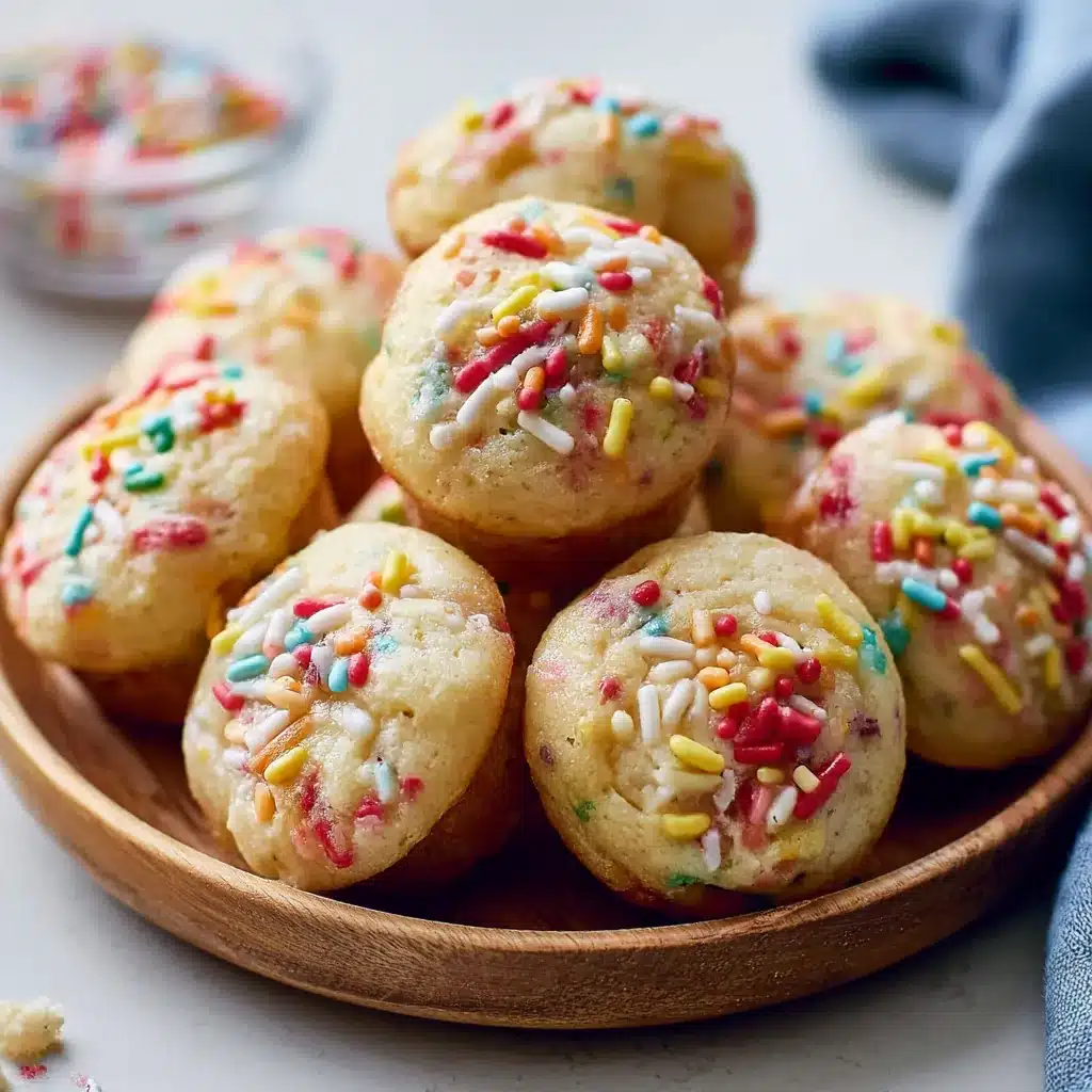 Mini Funfetti Yogurt Muffins: Soft, Colorful Breakfast Treats 5 Mini Funfetti Yogurt Muffins