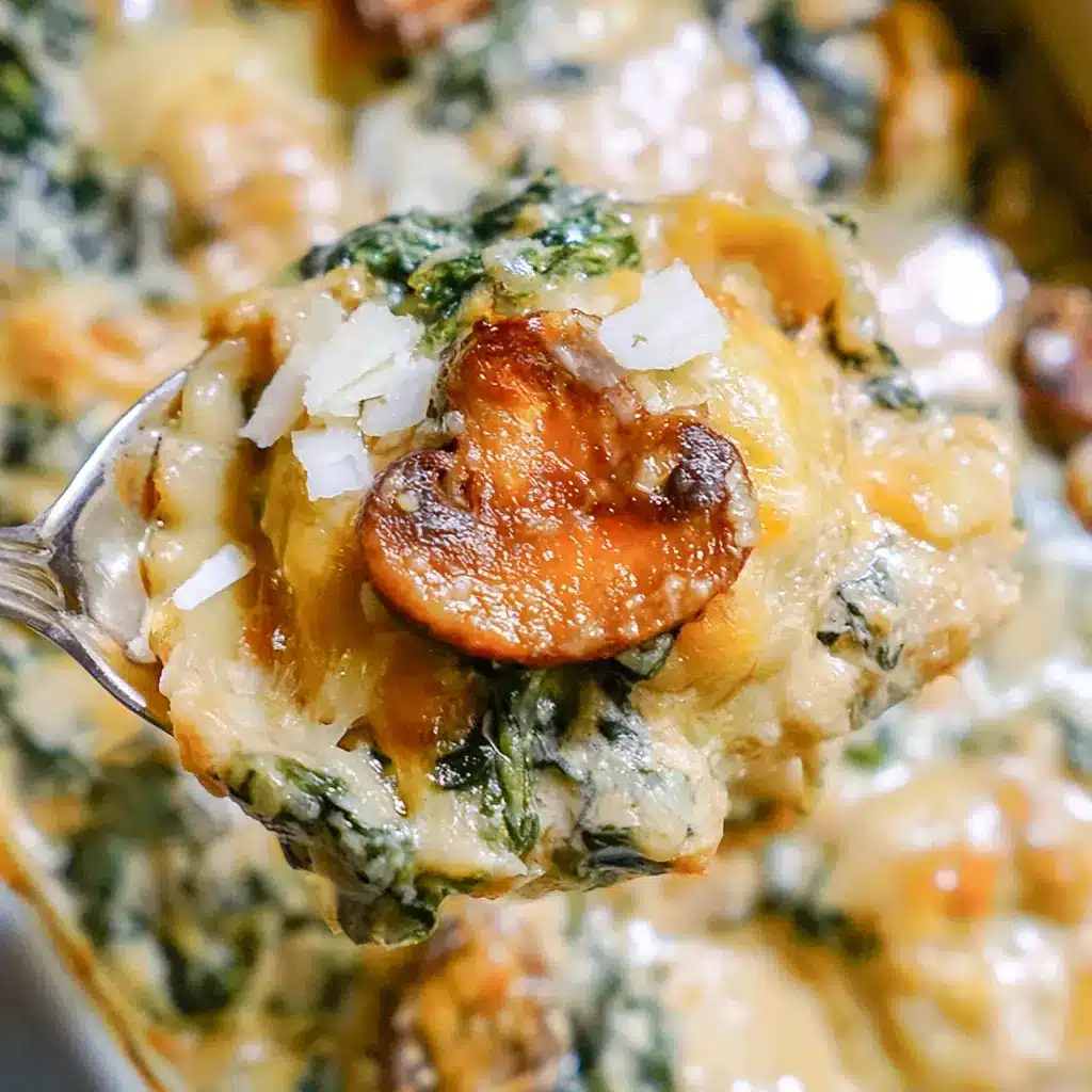 Mushroom Ravioli Casserole
