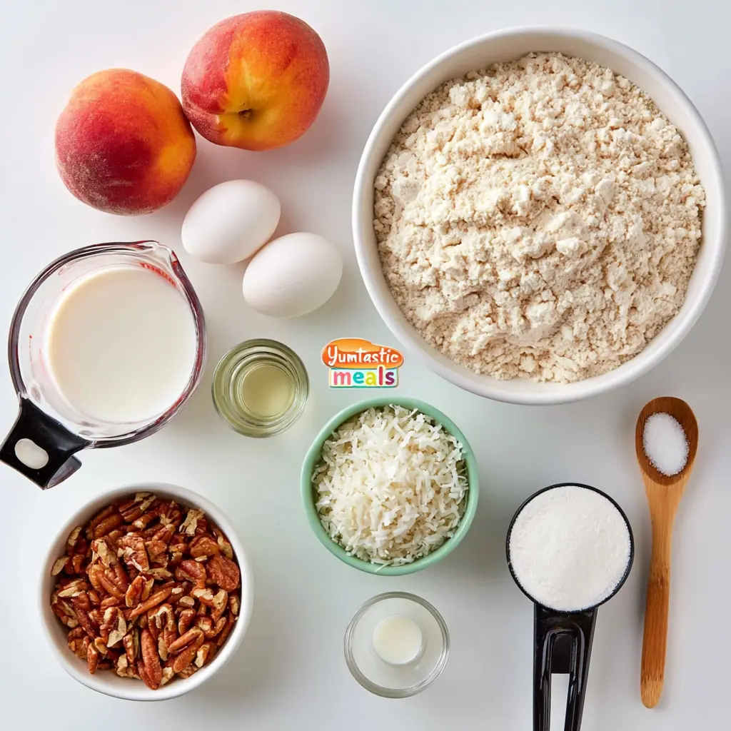 Peach Pecan Bread with a Sweet Vanilla Glaze 4 Peach Pecan Bread