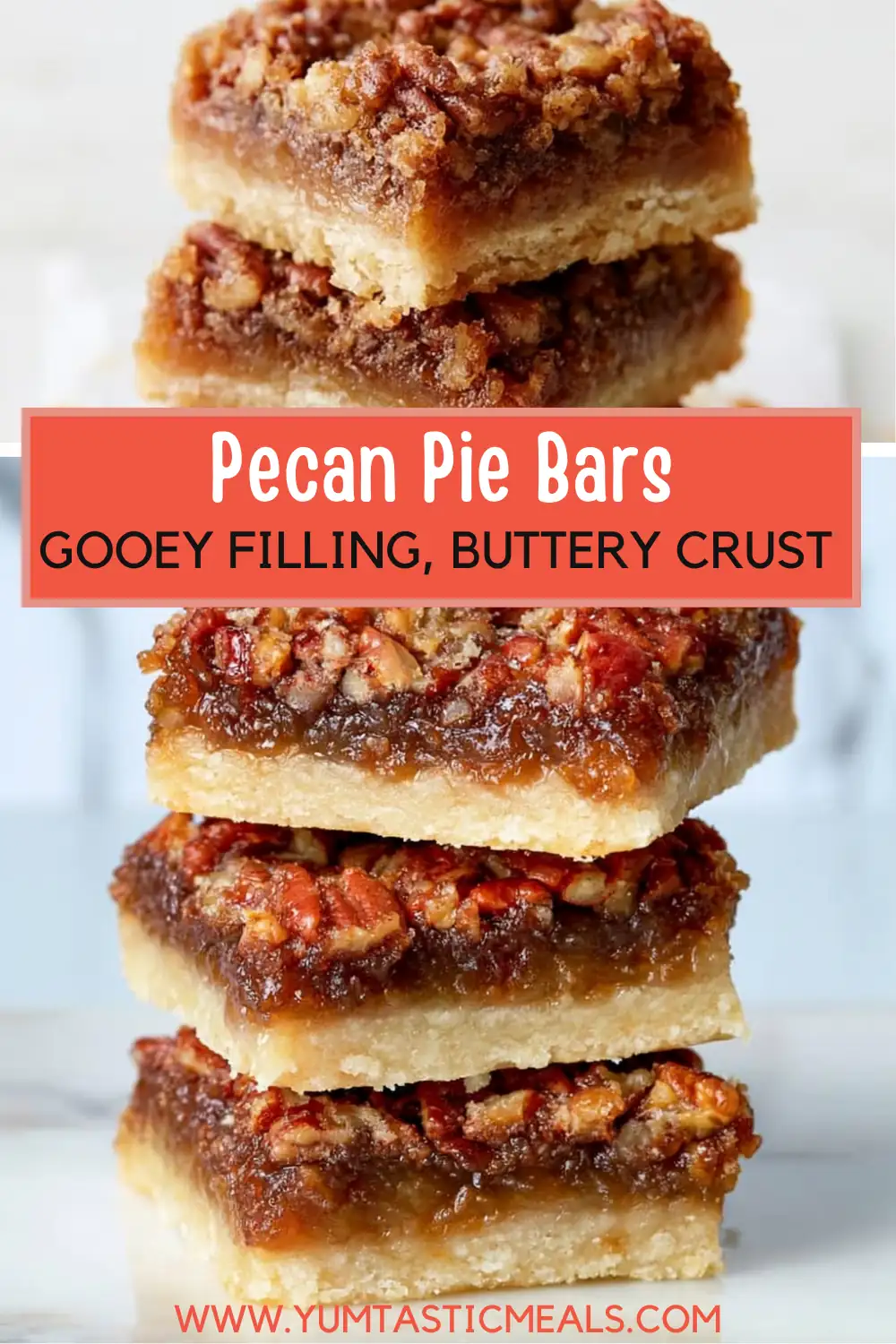 Pecan Pie Bars With a Buttery Shortbread Crust 6 Pecan Pie Bars