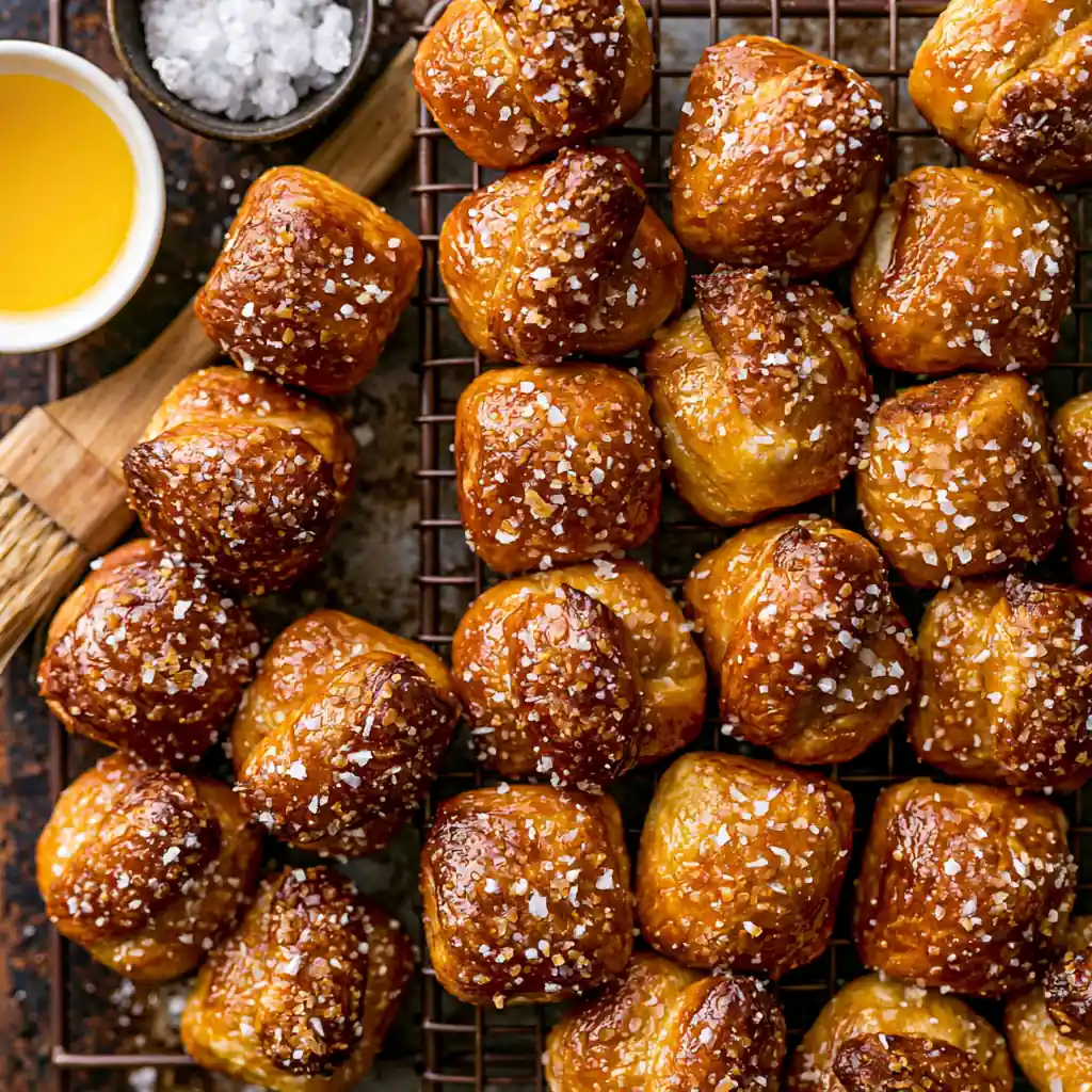 Pretzel Bites: 10 Minute Fluffy Air Fryer Snack 5 Pretzel Bites