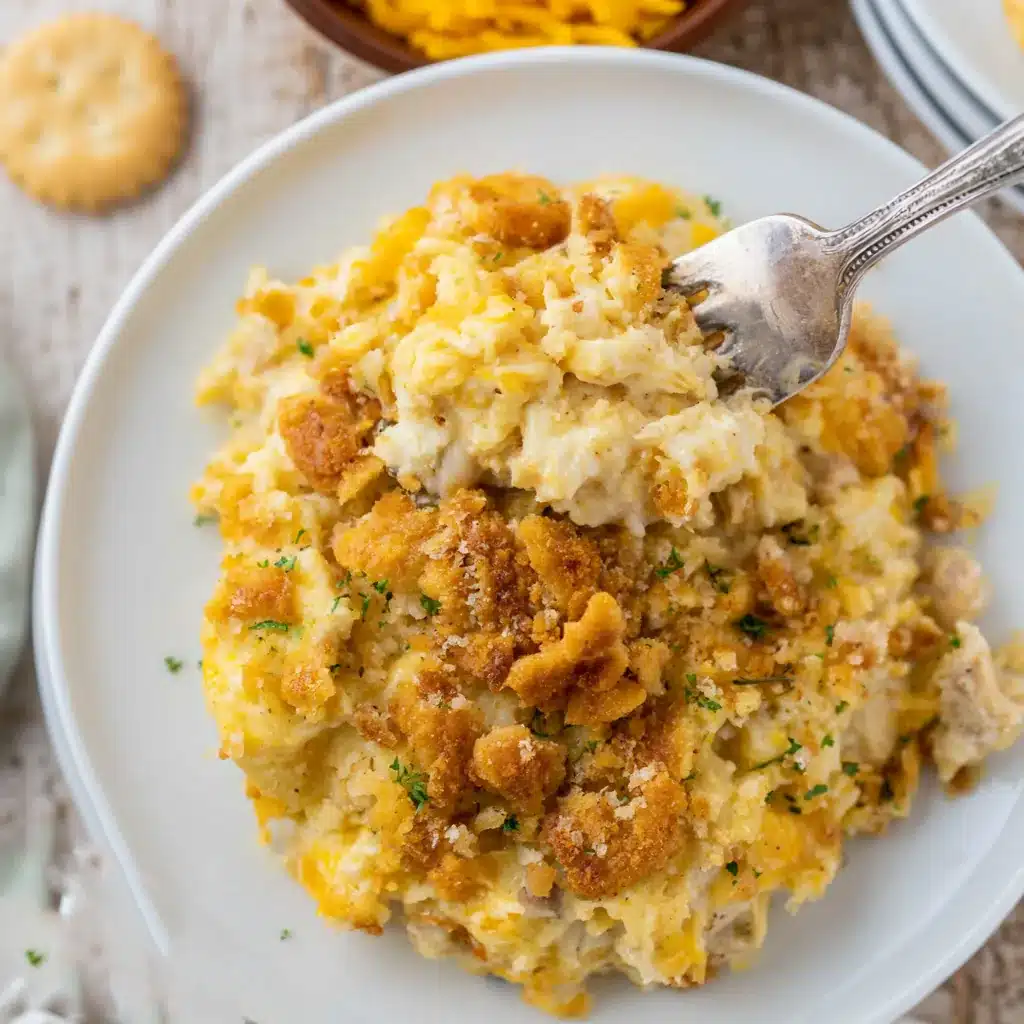 Ritz Chicken and Rice Casserole