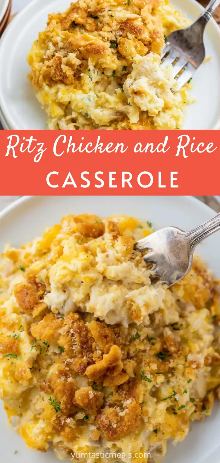 Ritz Chicken and Rice Casserole