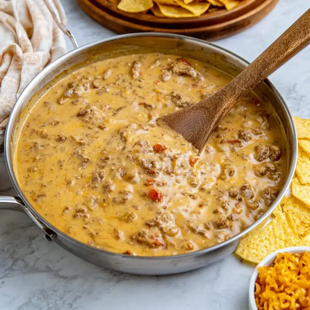 Rotel Dip Recipe with Ground Beef and Velveeta 5 Rotel Dip