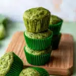 Spinach Banana Muffins