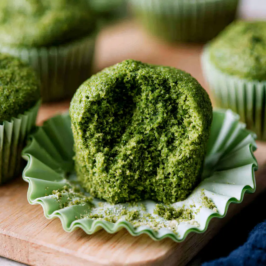 Spinach Banana Muffins