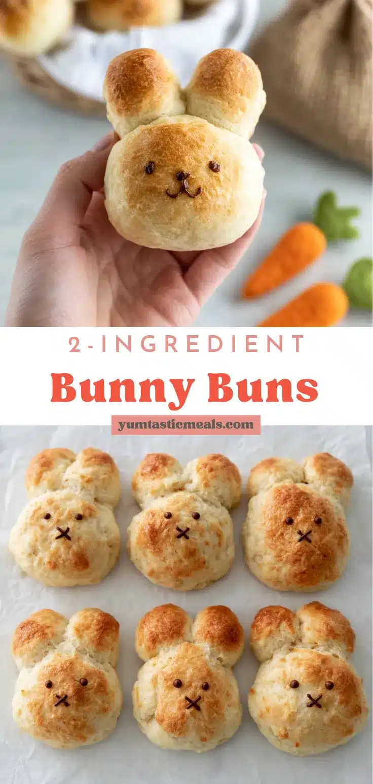Two-Ingredient Bunny Buns