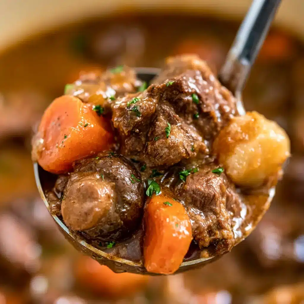 Beef Stew Recipe With Tender Beef and Rich Red Wine Broth 5 Beef Stew Recipe