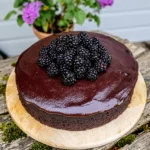 Blackberry Velvet Gothic Cake