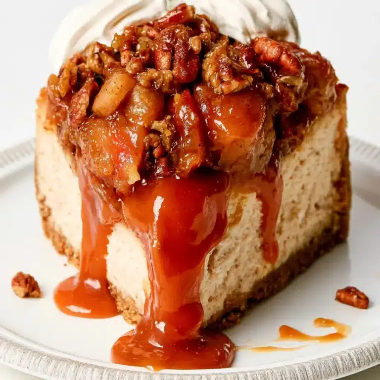 Caramel Apple Cheesecake