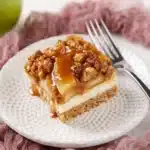 Caramel Apple Cheesecake Bars