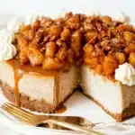 Caramel Apple Cheesecake