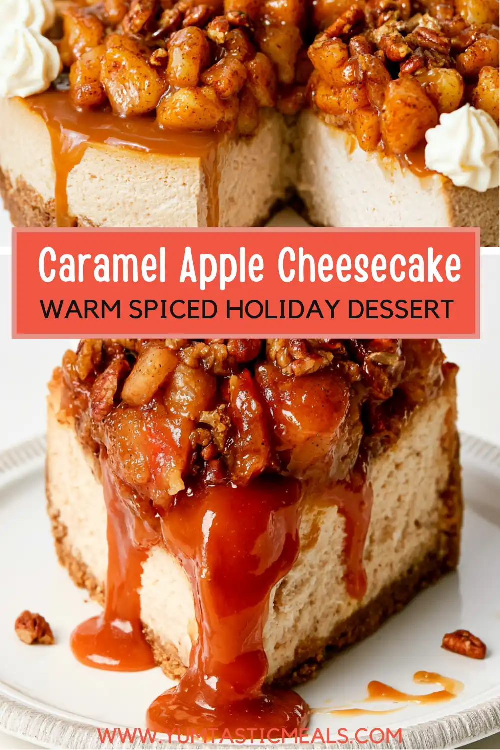 Caramel Apple Cheesecake: The Ultimate Fall Dessert 6 Caramel Apple Cheesecake