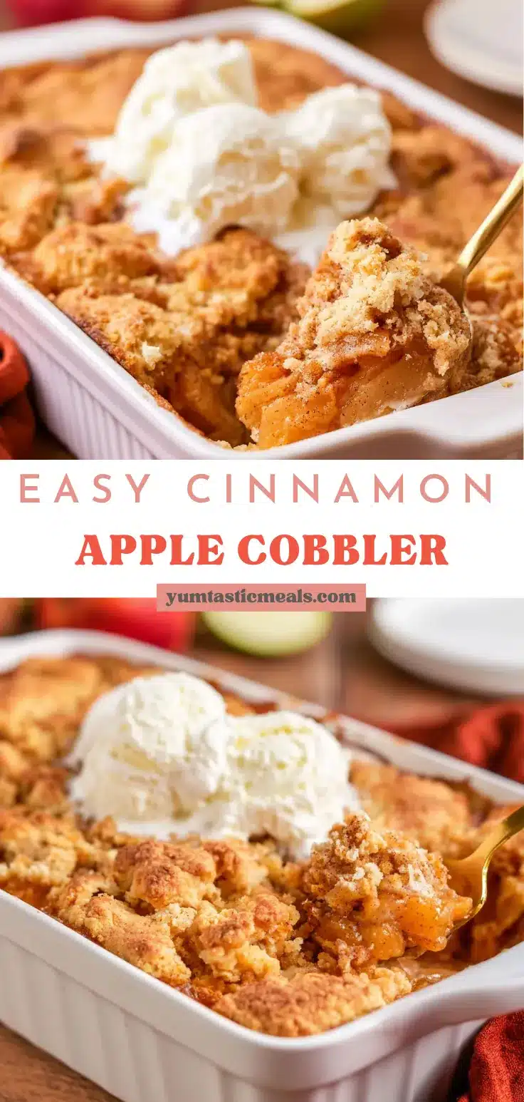 Cinnamon Apple Cobbler: An Easy, Cozy Homemade Dessert 6 Cinnamon Apple Cobbler