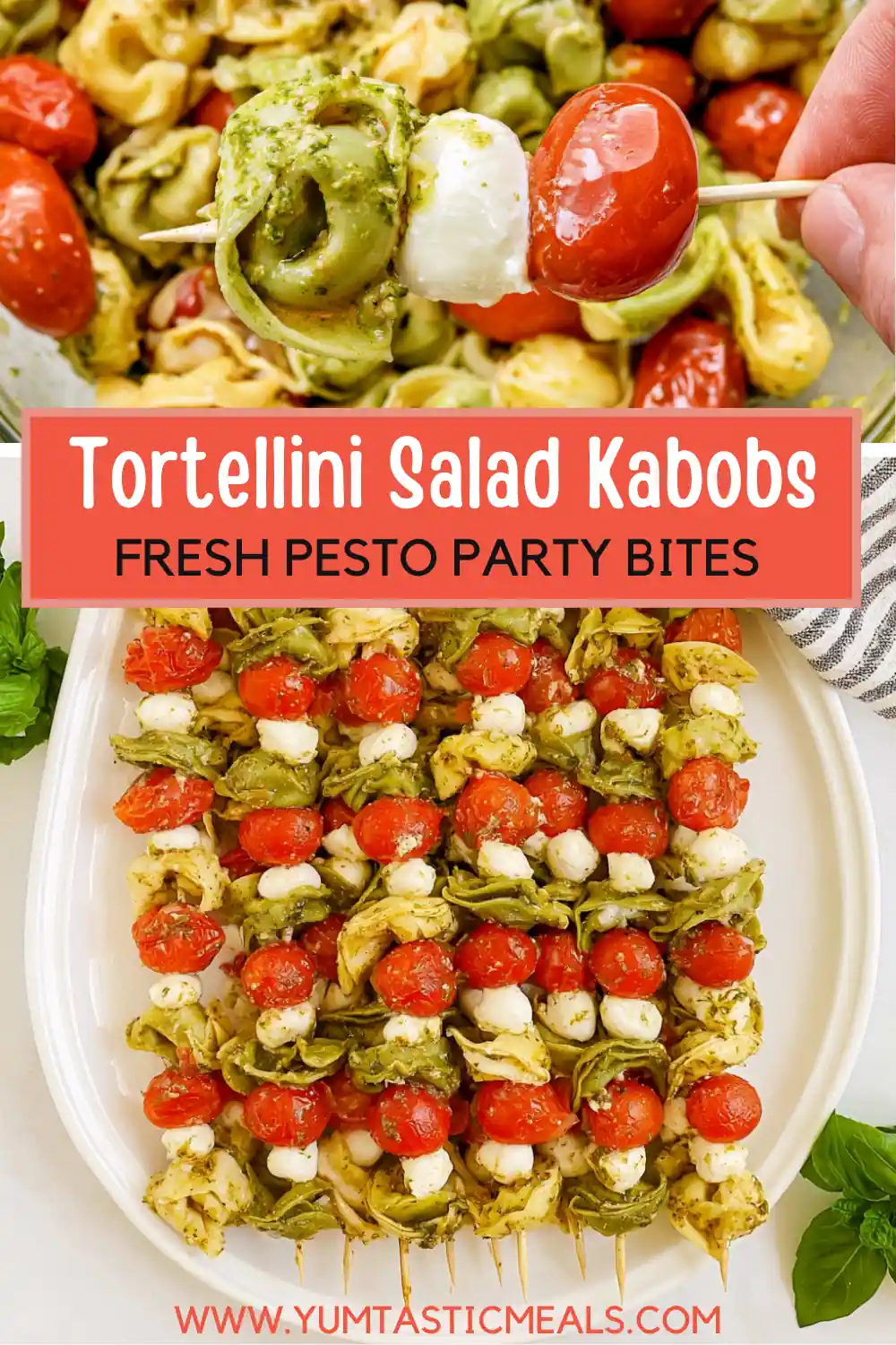Cold Tortellini Salad Kabobs: The Easy Party Appetizer Everyone Loves 6 Cold Tortellini Salad Kabobs