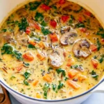 Cozy Autumn Wild Rice Soup