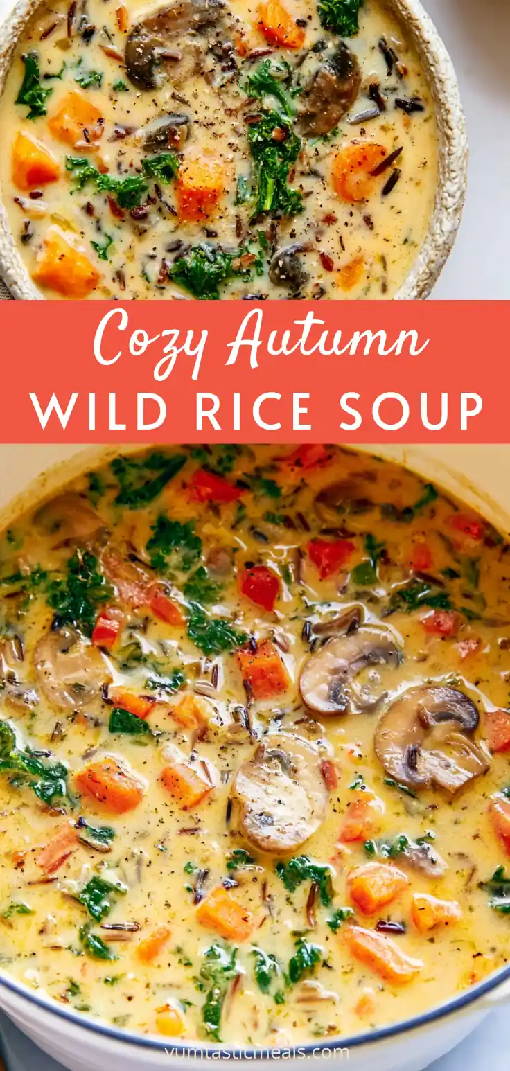 Cozy Autumn Wild Rice Soup: Creamy, Hearty Fall Comfort 6 Cozy Autumn Wild Rice Soup