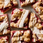 Cranberry Crumble Bars