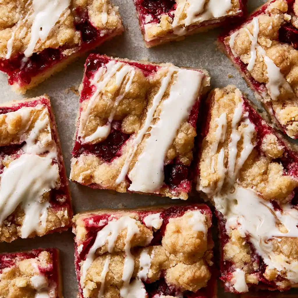 Cranberry Crumble Bars