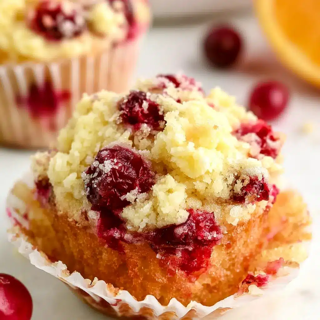 Cranberry Orange Muffins with Streusel Topping 5 Cranberry Orange Muffins