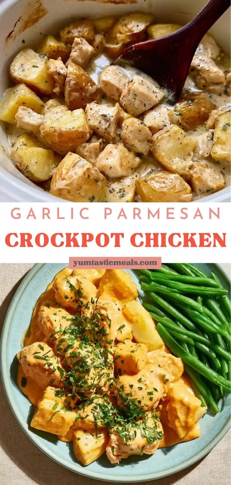 Garlic Parmesan Crockpot Chicken and Potatoes: An Ultimate Family Dinner Recipe 6 Garlic Parmesan Crockpot Chicken and Potatoes