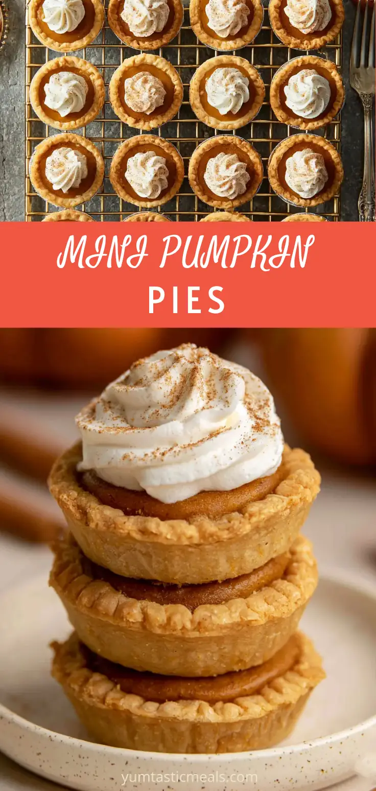 Mini Pumpkin Pies: Easy Individual Thanksgiving Dessert Everyone Loves 6 Mini Pumpkin Pies