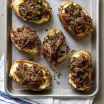 Pot Roast Twice Baked Potato